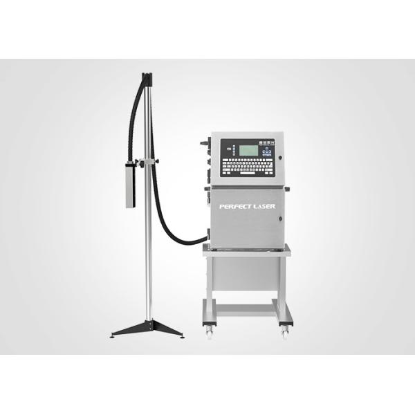 Impressora a jato de tinta industrial LCD colorida com tela sensível ao toque com luzes de alarme