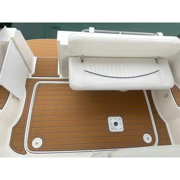 190mm*5mm*25m Cerradura interna impermeable de teca sintética de cubierta marina PVC de piso compuesto