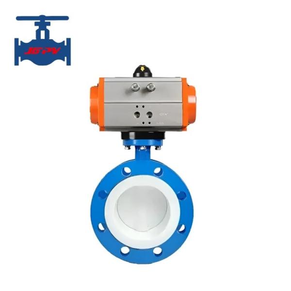 18 Months Soft-sealed Pneumatic Butterfly Valve for Superior Sealing Performance