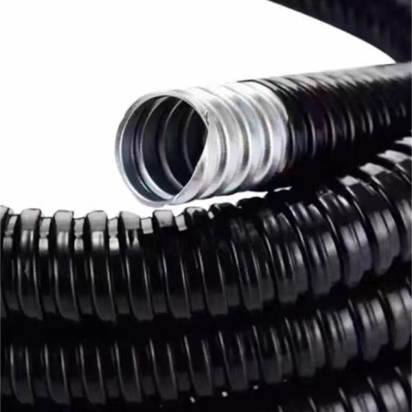 Soto flexible revestido de PVC resistente a los productos químicos de 50 pies para aplicaciones químicas