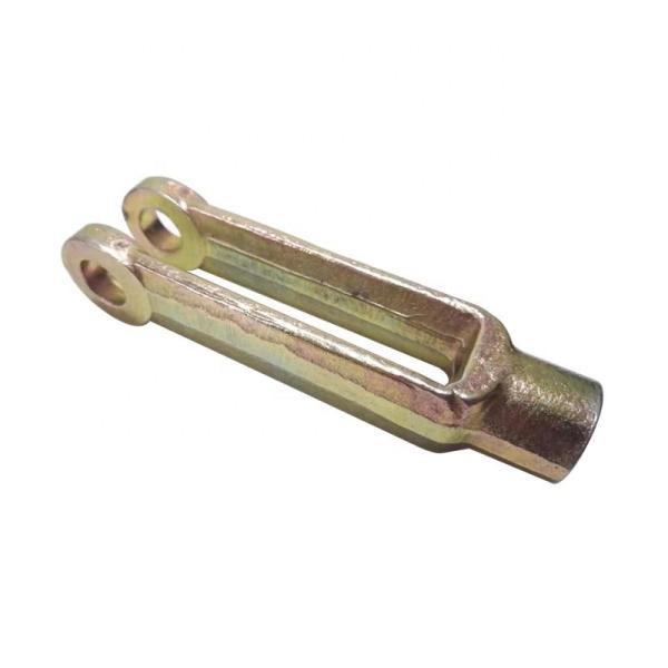 Carbon Steel Clevis Custom Hydraulic Cylinder Parts Forged for Customer Requirements