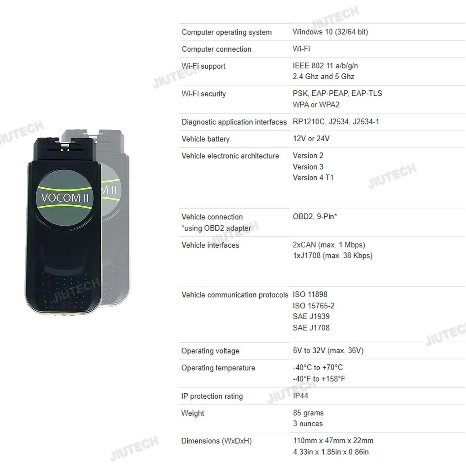 Cf53 Ноутбук для vocom Vocom Ii 88894200 Диагностический инструмент Mini Для грузовиков Автобус Fh/Fm4 Euro6/Ud Строительство