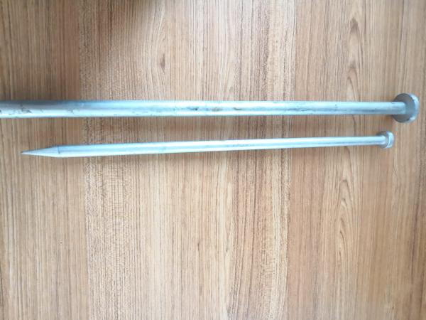 1m - 3m Spike For Tent / Garden HDG Surface Q235 Material Earth Ground Anchor