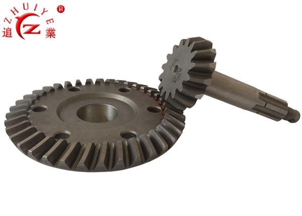20CrMnTi 15/37 Crown Wheel And Pinion Gear For Auto Rickshaw Rear Differential