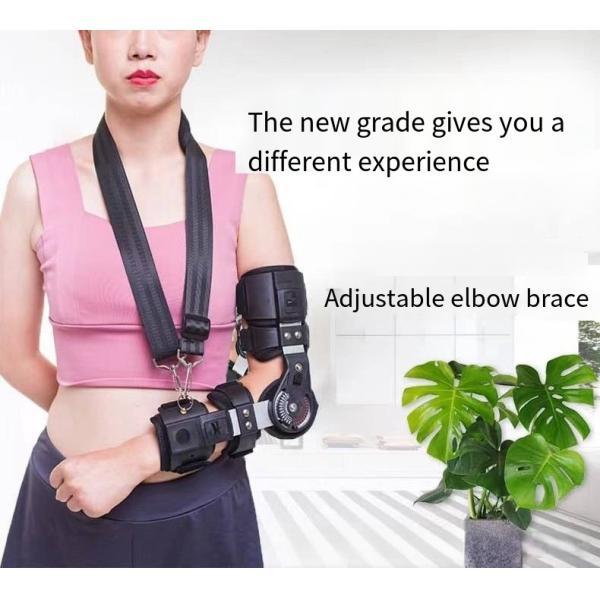 Lightweight Flat Noodles Adjustable Elbow Joint Fixation Brace for Effective Support
