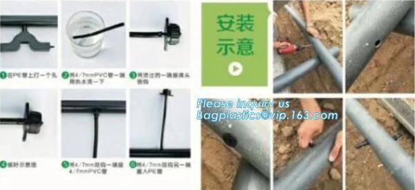 Agricultural PE drip irrigation pipe with high quality low price,Inner Flat Dripper type PE Drip irrigation pipe for Agr