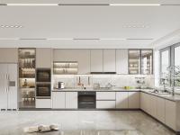 Bois massif avec quartz / marbre / granit / acrylique / comptoir Calacatta