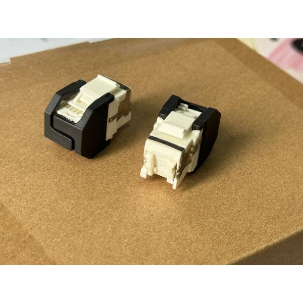RJ45 3M тип STP CAT6 Не защищенный ключевой блок 180 градусов с золотой покрытием