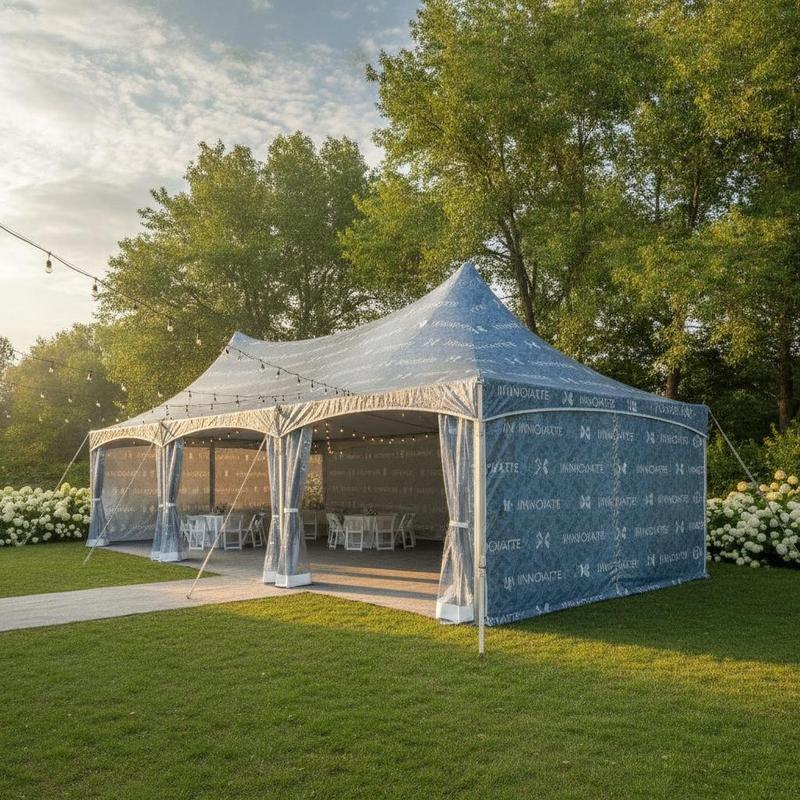 Custom Printed Branded Party Marquee Tent OEM Corporate Event Outdoor Pavilion