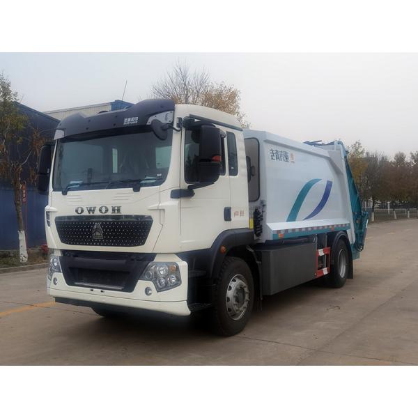 25T Capacity Electric Garbage Compactor Truck with Large Box Capacity and Rear Loader Function