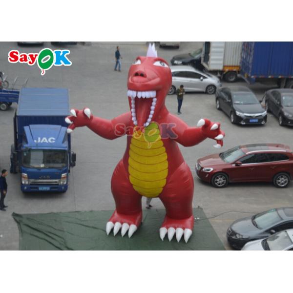 Надувный рождественский динозавр ПВХ брезент гигантский надувный раптор динозавр воздушный шар динозавр