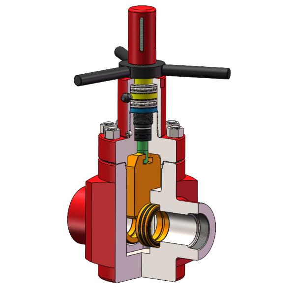 Soupape à vanne de boue d'acier allié 2000-15000psi d'application de gisement de pétrole