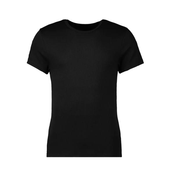 Fashion Summer Slim Fit Short Sleeve Black T Shirts For Men 100% Cotton Sportswear