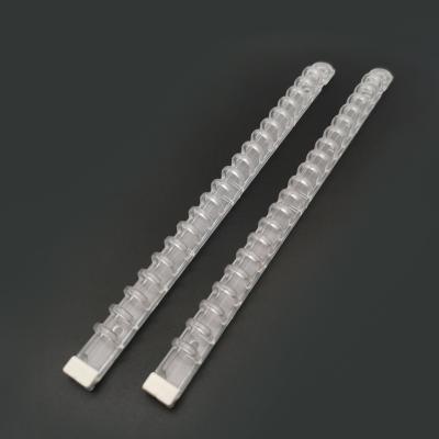 20 Rings Plastic Comb Binder Transparent Paper Ring Binder Flexible