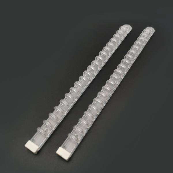 20 Rings Plastic Comb Binder Transparent Paper Ring Binder Flexible