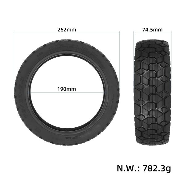 Original 70/60-7 11inch Off Road  Electric Scooter Tire For Seg Way Ninebot ZT3/ZT3 Pro