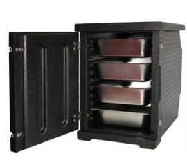 EPP Insulated Food Pan Carrier Light Weight 90L Front Loader