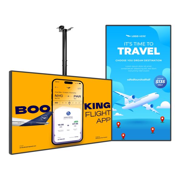 43 Inch Indoor LCD Digital Signage Advertising Player Android Business Display Screen