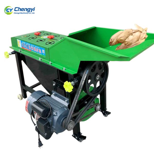Stainless Steel Maize Peeling Machine Modern Agricultural Corn Husker Efficient Processing