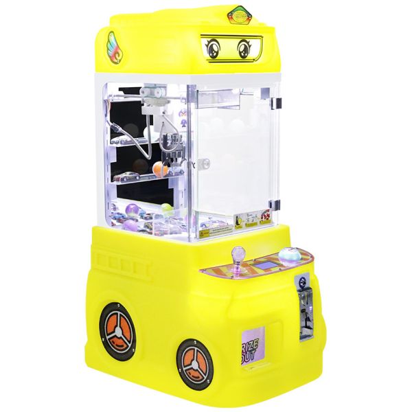 Mini Commercial Coin Operated Toy Claw Machine Small Doll Multiple Color