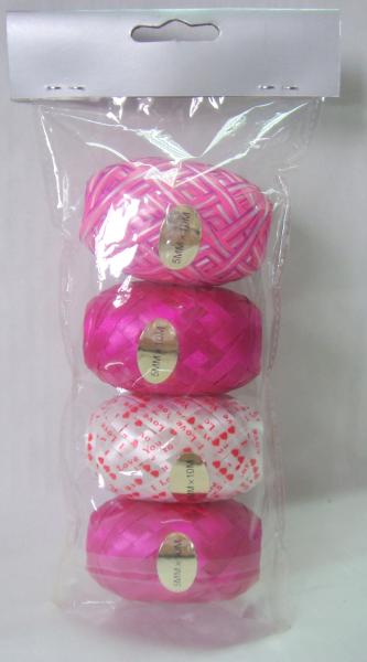 Easter Egg Printed Ribbon , Curling Ribbon Eggs 5mm x 10m printing cops for gift packing