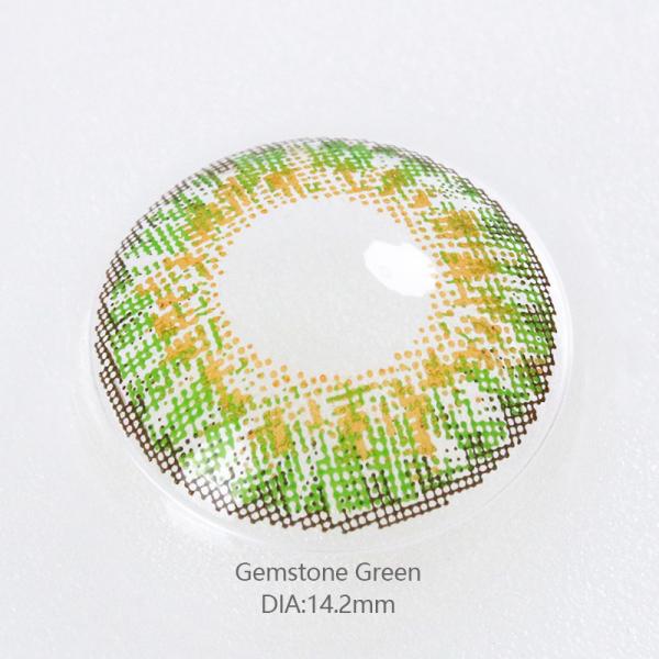 Prescrição de KSSEYE um verde-lima Emerald Green das lentes de contato da cor do mês