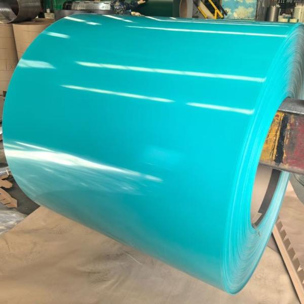 O EN 10346 Ral 5005 Ppgi galvanizou a bobina de aço a cor Prepainted revestida