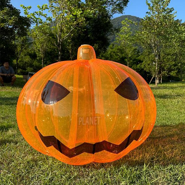 Непроницаемые надувные оранжевые тыквы надувные тыквы Модель вечеринки Садовое украшение