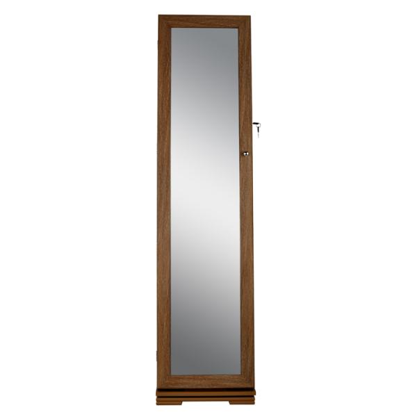 Rotating Mirror Jewelry Armoire