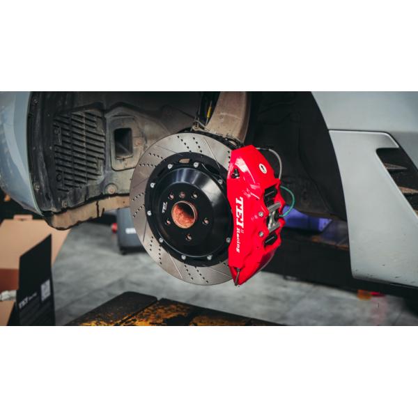 BBK Frente 6 calibre de la olla 378 * 32mm rotor y la actualización trasera 355mm rotor kit de freno grande sistema de freno automático para BMW G32 19 llanta