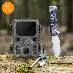 Mini Trail Camera Outdoor Hunting infrarrojo 4K HD 20MP 1080p