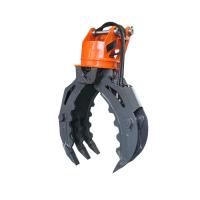 Fabricante Excavadora de Alta Eficiência Hidráulica de Aço Roc / Log Grab Grab Hidráulica Para Komatsu Kobelco Cat Hitachi Etc