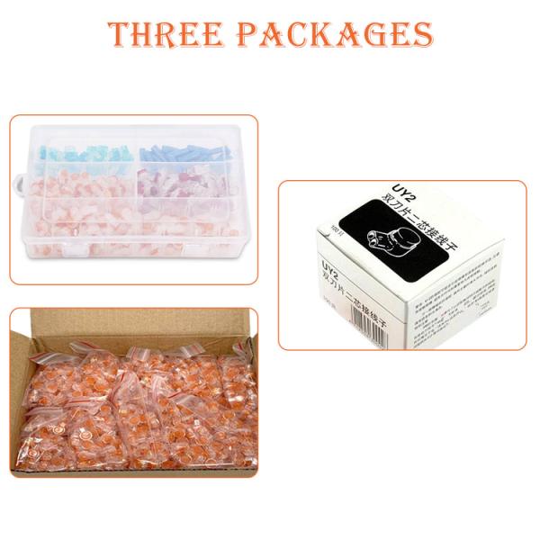 26 pinos duplos do fio Calibre de diâmetro de fios 2 terminam o gel do telefone do conector UY2 enchido