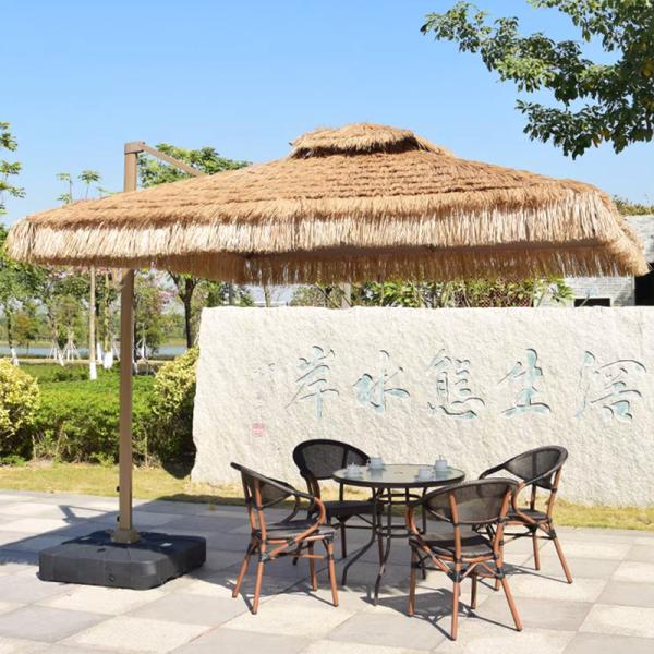 Customized Color Thatched Parasol for Outdoor Garden Patio Hotel Sun Protection