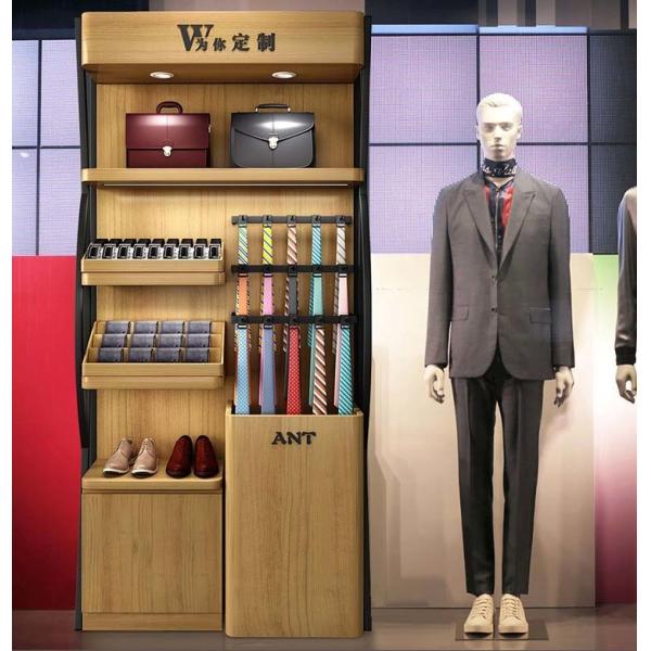Wooden Display Shelf Rack for Display of Products in Supermarket and Stores