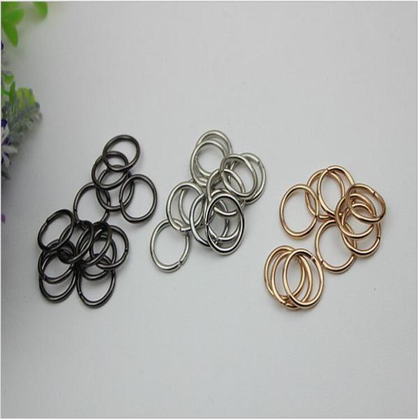 Super cheap bag making accessories light gold small metal wire iron buckles wholesales