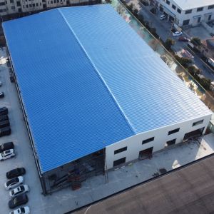 Prefabricated Steel Structure Warehouse with H-Section Beams 50-Year Lifespan