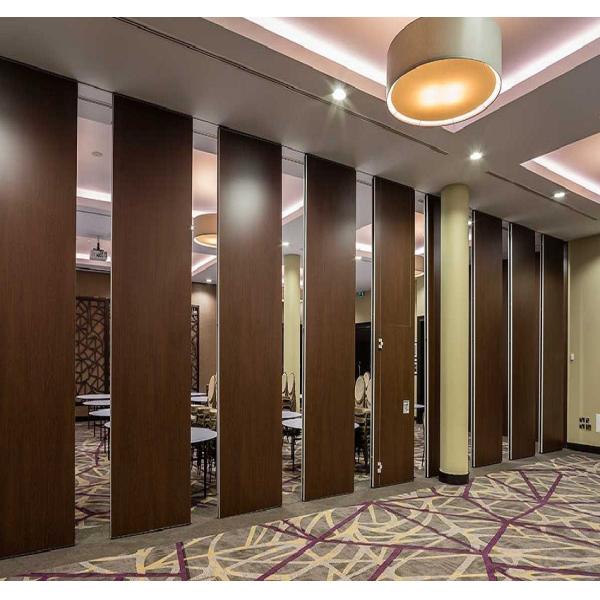 Раздвижные двери стены раздела внутреннего деревянного дизайна акустические для аудитории/банкета Халл
