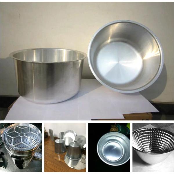 Круг ширины Cookware 100mm глубинной вытяжки алюминиевый