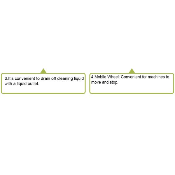 Уборщик промышленной нержавеющей стали ультразвуковой для стекел