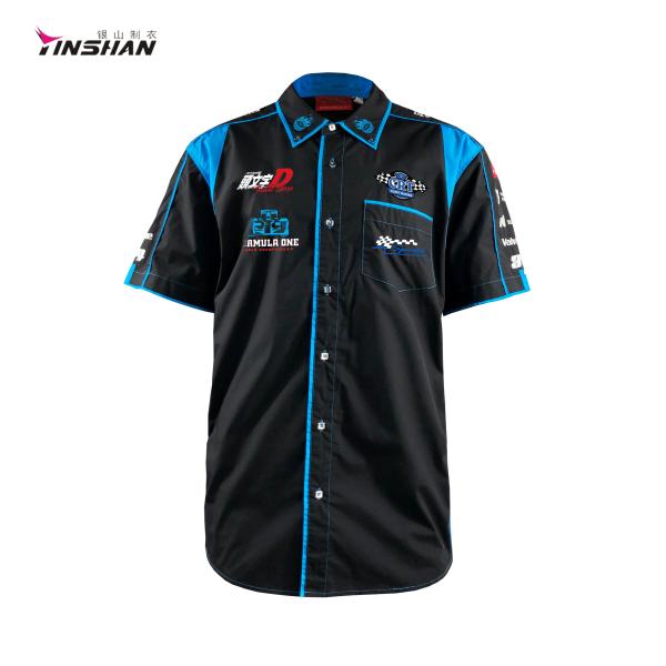 Desenhos personalizados Sublimados Equipa de corrida usar camisa respirável e rápido secar roupas esportivas