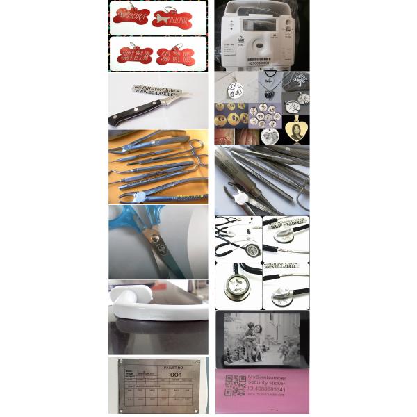 CNC Portable Fiber Laser Engraving Machine Sino Galvo Metal Marking Machine