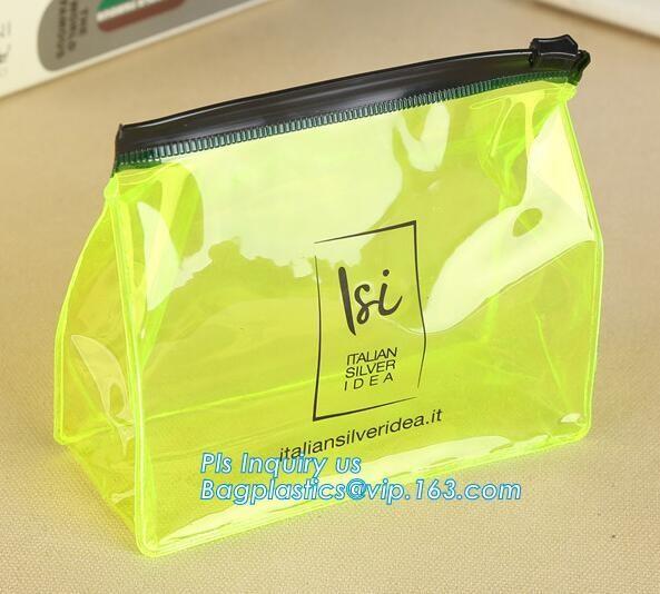 PET LD PE plastic pouch Slider zipper bag, Slider Zipper PVC Bag For Stationary, customized size and design PE plastic s