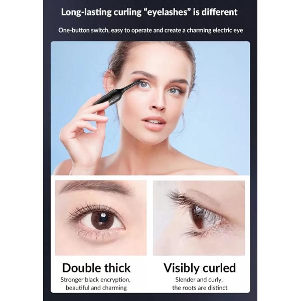 Curler ресницы подогревателя ручки оборудования красоты быстрого электрического макияжа красоты ресницы перезаряжаемые нагревая
