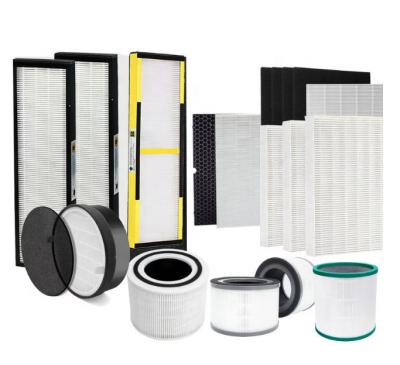 Custom 1uM Round Air Purifier F9 H10 H13 HEPA Filter For Air Purifier