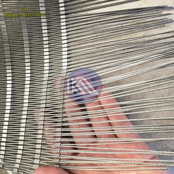 高強度ステンレス鋼ワイヤーロープメッシュ対ドローンネット屋内/屋外マルチシーン安全捕捉