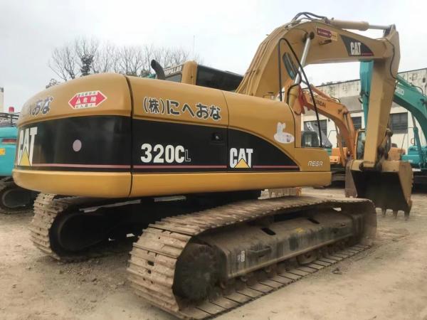 Excavadora  320C usada 20 toneladas para construção