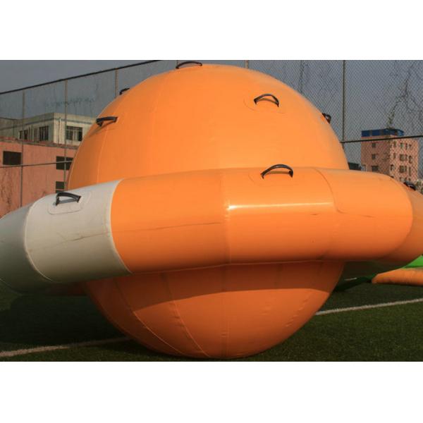 Spinner Satur 0.9mm PVC Inflatable Water Toys / Outdoor Water Play Equipment