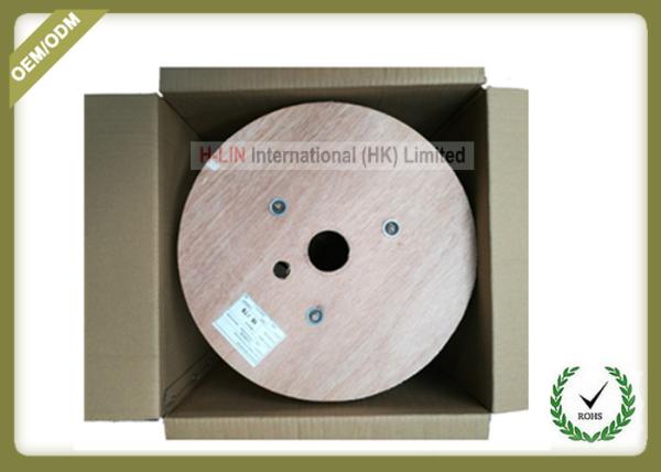 Fiber Optic FTTH Aerial Drop Cable 1 Core Three Steel Wires Special For Outside Use