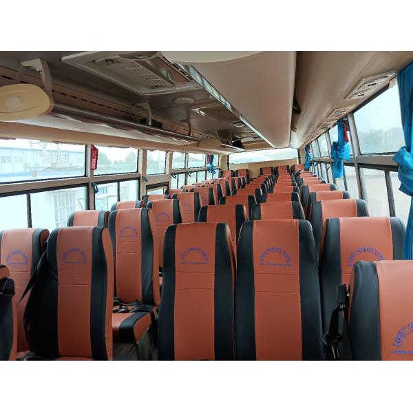 Front Engine Bus Yutong Zk6102d Leaf Spring Suspension RHD/LHD 45-47Seats Coach
